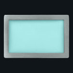 Boucle De Ceinture Rectangulaire Baby Blue Color Customisé Designer<br><div class="desc">Baby Blue Color Customisé Designer</div>
