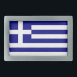Boucle De Ceinture Rectangulaire Belt Buckle avec drapeau de la Grèce<br><div class="desc">Ajoutez une touche de fierté grecque à votre collection d'accessoires avec notre boucle à ceinture exclusive avec le drapeau de la Grèce! Réalisée avec une attention minutieuse aux détails, cette boucle à ceinture est plus qu’un simple élément fonctionnel, c’est une célébration du patrimoine grec et de l’identité culturelle. Le design...</div>