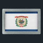 Boucle De Ceinture Rectangulaire Belt Buckle avec drapeau de l'État de Virginie-Occ<br><div class="desc">Montrez votre fierté de la Virginie-Occidentale avec notre boucle à ceinture exclusive avec le drapeau de la Virginie Occidentale! Conçu pour mêler style et célébration du patrimoine, cette boucle à ceinture est plus qu’un simple accessoire, c’est un hommage à la fierté culturelle de la Virginie-Occidentale. Le design affiche en évidence...</div>
