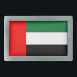 Boucle De Ceinture Rectangulaire Belt Buckle avec drapeau des Émirats Arabes Unis<br><div class="desc">Améliorez votre tenue avec notre boucle à ceinture avec le drapeau des Emirats Arabes Unis! Conçu pour honorer l'héritage et l'identité culturelle des EAU, cette boucle à ceinture met en valeur les couleurs emblématiques noir, blanc, vert et rouge du drapeau des EAU, symbolisant l'unité du pays et sa riche histoire....</div>