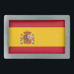 Boucle De Ceinture Rectangulaire Belt Buckle avec drapeau d'Espagne<br><div class="desc">Améliorez votre style avec notre boucle à ceinture frappante avec le drapeau de l'Espagne! Cette boucle de ceinture qui attire l'attention allie mode et patriotisme, et présente fièrement les couleurs vives du drapeau espagnol. C'est l'accessoire parfait pour tous ceux qui cherchent à express leur amour pour l'Espagne tout en ajoutant...</div>