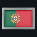 Boucle De Ceinture Rectangulaire Belt Buckle avec drapeau du Portugal<br><div class="desc">Ajoutez une touche de flair portugais à votre collection d'accessoires avec notre boucle à ceinture exclusive avec le drapeau du Portugal! Réalisée avec une attention minutieuse aux détails, cette boucle à ceinture est plus qu’un simple élément fonctionnel, c’est une célébration du riche patrimoine culturel du Portugal. Le design dynamique affiche...</div>