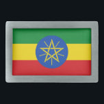 Boucle De Ceinture Rectangulaire Belt Buckle avec le drapeau de l'Éthiopie<br><div class="desc">Cette boucle de ceinture accrocheuse avec le drapeau de l'Éthiopie est une déclaration audacieuse qui ajoute une touche patriotique à toute tenue. Présentant les couleurs vertes, jaunes et rouges vives avec l'emblème emblématique au centre, cette boucle à ceinture est parfaite pour ceux qui sont fiers de la riche histoire et...</div>