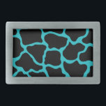 Boucle De Ceinture Rectangulaire Cadeau Poster de animal rétro Belt Buckle<br><div class="desc">Le design est d'art original.</div>