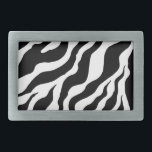 Boucle De Ceinture Rectangulaire Cadeau vintage Zebra Print Belt Buckle<br><div class="desc">Le design est d'art original.</div>