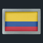 Boucle De Ceinture Rectangulaire Ceinture avec drapeau de la Colombie<br><div class="desc">Ajoutez une touche unique de fierté colombienne à votre collection d'accessoires avec notre boucle à ceinture exclusive avec le drapeau de la Colombie ! Conçu avec une attention minutieuse aux détails, cette boucle à ceinture n’est pas seulement fonctionnelle, c’est une célébration de la culture et de l’identité de la Colombie....</div>