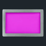 Boucle De Ceinture Rectangulaire Concepteur Customisé couleur rose chaud<br><div class="desc">Concepteur Customisé couleur rose chaud</div>