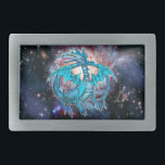Boucle De Ceinture Rectangulaire Dragon Cosmique Turquoise Oblong Belt Buckle<br><div class="desc">En portant cette boucle de ceinture, vous dynamisez votre corps avec l'esprit d'un Dragon Cosmique. Des confins du Cosmos viennent des créatures reptiliennes considérées comme du passé mystique. Magnifique, effrayante, incroyablement puissante et sage, chaque Dragon Cosmique porte le nom d'une pierre précieuse. . .Turquoise Cosmic Dragon : Citoyen du bras...</div>