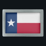 Boucle De Ceinture Rectangulaire Drapeau d'état du Texas<br><div class="desc">Montrez votre amour pour le Texas avec cet article de drapeau imprimé par coutume !  L'article comporte le drapeau officiel d'état du Texas,  et peut être entièrement customisé pour répondre à vos besoins.</div>