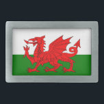 Boucle De Ceinture Rectangulaire Drapeau gallois dragon rouge gallois<br><div class="desc">Le drapeau du Welsh Baner Cymru ou Y Ddraig Goch,  c'est-à-dire le dragon rouge est un passant de dragon rouge sur un terrain vert et blanc. #wales #welsch #cymru,  #dragon #flag</div>