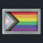 Boucle De Ceinture Rectangulaire Drapeau progressiste LGBTQIA<br><div class="desc">Couleur: PewterPortez votre auto-expression avec cette boucle de ceinture rectangulaire personnalisée. Imprimée en couleur pleine et vibrante et finie avec un revêtement résistant aux UV et imperméable, votre image s'affichera magnifiquement contre cette boucle de ceinture en argent poli pour les années à venir. Cette boucle de ceinture arrive dans un...</div>