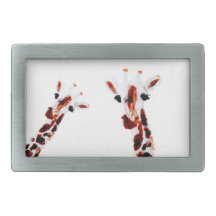 Funny Wildlife Art Giraffe