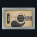 Boucle De Ceinture Rectangulaire Guitare acoustique<br><div class="desc">Des six boucles de ceinture classique de guitare acoustique de ficelle</div>