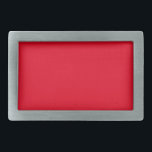Boucle De Ceinture Rectangulaire Hex E6001D, Boucles de ceinture rouge de cadmium<br><div class="desc">Boucles de ceinture</div>