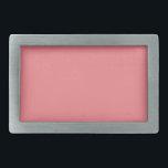 Boucle De Ceinture Rectangulaire Hex #F1838A, Boucles de ceinture de corail clair<br><div class="desc">Boucles de ceinture</div>