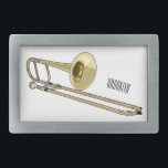 Boucle De Ceinture Rectangulaire Illustration de dessin animé de Trombone<br><div class="desc">Illustration de dessin animé de Trombone</div>