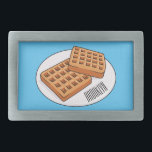 Boucle De Ceinture Rectangulaire Illustration de gaufre<br><div class="desc">Illustration de gaufre</div>
