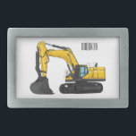 Boucle De Ceinture Rectangulaire Illustration de la pelle Crawler<br><div class="desc">Illustration de la pelle Crawler</div>