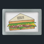 Boucle De Ceinture Rectangulaire Illustration Sandwich<br><div class="desc">Illustration Sandwich</div>