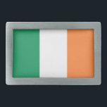Boucle De Ceinture Rectangulaire Irlande National Flag, standard irlandais, bannièr<br><div class="desc">The Tricolor : A Symbole of Hope and Unity - The Irish Tricolor, une tapisserie vibrante de vert, blanc et orange, est devenu synonyme de l'île d'Émeraude. Ce drapeau simple mais puissant porte dans ses plis une riche histoire et un symbolisme profond. - Une naissance rebelle - Le Tricolor a...</div>