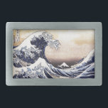 Boucle De Ceinture Rectangulaire La grande vague au large de Kanagawa Hokusai Art j<br><div class="desc">Katsushika Hokusai The Great Wave Off Kanagawa (1830) The Great Wave off Kanagawa, également connu sous le nom de The Great Wave ou simplement The Wave, est une version en ukiyo-e de l'artiste japonais Hokusai, publiée entre 1830 et 1833 à la fin de la période Edo comme première impression dans...</div>