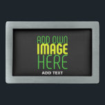 BOUCLE DE CEINTURE RECTANGULAIRE MODÈLE DE TEXTE D'IMAGE NOIRE SIMPLE ET MODERNE<br><div class="desc">IL S'AGIT D'UNE CONCEPTION ADAPTÉE AUX CLIENTS.VOUS POUVEZ CHANGER,  REdimensionner OU AJOUTER LOGO,  PHOTO,  TEXTE ET COULEURS COMME VOUS VOULEZ.MERCI.</div>