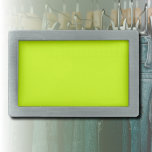 Boucle De Ceinture Rectangulaire Neon Lime Jaune Couleur Solide | Classique | Éléga<br><div class="desc">Neon Lime Jaune Couleur Solide | Classique | Élégant | tendance | Style | Cadeau</div>