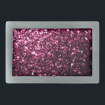 Boucle De Ceinture Rectangulaire Parties scintillant rose foncé brillant<br><div class="desc">De belles parties scintillant roses brillantes et girly brillent. Photo de rose étincelle pas de parties scintillant !</div>