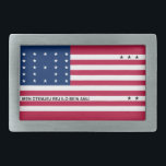 Boucle De Ceinture Rectangulaire Patriotique Bikini Atoll Flag Belt Buckle<br><div class="desc">Drapeau patriotique de l'atoll de Bikini.</div>