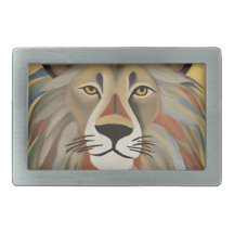 Peinture de lion