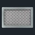 Boucle De Ceinture Rectangulaire Plat gris de diamant<br><div class="desc">Plat gris de diamant</div>