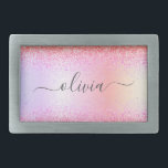 Boucle De Ceinture Rectangulaire Rainbow Pastel Girly Parties scintillant Metal Nom<br><div class="desc">Arc-en-ciel Pastel Faux Foil Parties scintillant à étincelle métallique broyée Monogramme en métal Nom Ceinture Boucle. Cela rend la graduation parfaite, doux 16 16ème, 18ème, 21ème, 30ème, 40ème, 50ème, 60ème, 70ème, 80ème, 90ème, 100ème anniversaire, mariage, douche nuptiale, anniversaire, baby shower ou cadeau de fête de bachelorette pour quelqu'un qui aime...</div>