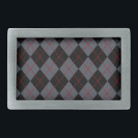 Boucle De Ceinture Rectangulaire Retro Grey Jacquard Belt Buckle<br><div class="desc">Le design est d'art original.</div>