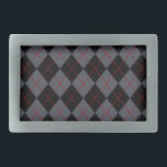 Boucle De Ceinture Rectangulaire Retro Grey Jacquard Belt Buckle<br><div class="desc">Le design est d'art original.</div>