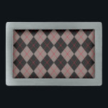 Boucle De Ceinture Rectangulaire Retro Grey Jacquard Belt Buckle Cadeau<br><div class="desc">Le design est d'art original.</div>