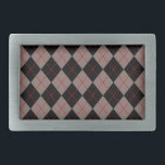 Boucle De Ceinture Rectangulaire Retro Grey Jacquard Belt Buckle Cadeau<br><div class="desc">Le design est d'art original.</div>