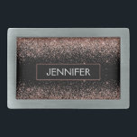 Boucle De Ceinture Rectangulaire Rose or rose noir Parties scintillant Monogramme G<br><div class="desc">Black and Rose Gold - Blush Pink Sparkle Parties scintillant Monogramme Nom Belt Buckle. Cela rend la graduation parfaite, doux 16 16ème, 18ème, 21ème, 30ème, 40ème, 50ème, 60ème, 70ème, 80ème, 90ème, 100ème anniversaire, mariage, douche nuptiale, anniversaire, baby shower ou cadeau de fête de bachelorette pour quelqu'un qui aime les styles...</div>