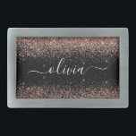 Boucle De Ceinture Rectangulaire Rose or rose noir Parties scintillant Script Monog<br><div class="desc">Black and Rose Gold - Blush Pink Sparkle Parties scintillant Script Monogramme Nom Belt Buckle. Cela rend la graduation parfaite, doux 16 16ème, 18ème, 21ème, 30ème, 40ème, 50ème, 60ème, 70ème, 80ème, 90ème, 100ème anniversaire, mariage, douche nuptiale, anniversaire, baby shower ou cadeau de fête de bachelorette pour quelqu'un qui aime les...</div>