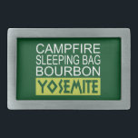 Boucle De Ceinture Rectangulaire Sac couché de feu Bourbon Yosemite<br><div class="desc">De quoi d'autre avez-vous besoin dans la vie ? La vie en plein air vous appelle à Yosemite !</div>