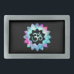 Boucle De Ceinture Rectangulaire Symbole de Lotus OM AUM de mandala d'aquarelle de<br><div class="desc">* Un mandala d'aquarelle de Lotus de symbole d'OM AUM sur une ceinture noire buckle.* de forme de rectangle d'arrière - plan Ici pour vous est une nouvelle conception attirante vraisemblablement métaphysique spirituellement inclinée de façon saisissante belle d'âge pour inspirer la méditation et la contemplation calme. Elle peut faire un...</div>
