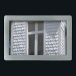 Boucle De Ceinture Rectangulaire vieille église blanche dans les montagnes<br><div class="desc">vieille église blanche dans les montagnes</div>