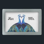 Boucle De Ceinture Rectangulaire Vintages Peacocks Embrasser Mariage Son M. Gifts<br><div class="desc">Peacocks vintages Embrasser les cadeaux de mariage</div>