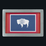 Boucle De Ceinture Rectangulaire Wyoming Buffalo Belt Buckle<br><div class="desc">Portez une superbe boucle de ceinture chaque fois que vous êtes dehors et autour. La boucle peut être customisée : tailles,  styles,  couleurs,  messages,  etc. Cette boucle de ceinture fait aussi un grand cadeau pour quiconque aime le Wyoming. #wyoming #wyomingbeltbuckle #buffalobuckle @azoreandesigners #wyomingcowboys</div>