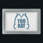 Boucle De Ceinture Rectangulaire Yoo Ray (Ouray) Escalade de glace<br><div class="desc">Certains ont besoin d'aide pour le prononcer,  leur donner un coup de main.</div>