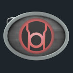 Boucle de ceinture rouge<br><div class="desc">Inspiré par le spectre des lanternes des BD DC</div>