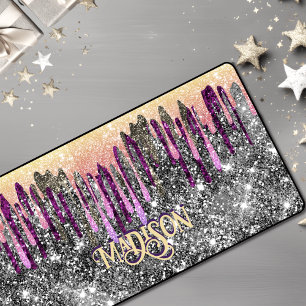 Boucles d'or blanc rose blanc Parties scintillant