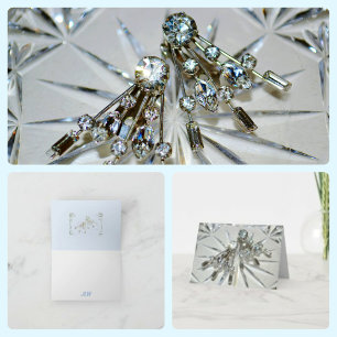 Boucles d'oreilles en pierre Vintage Art déco