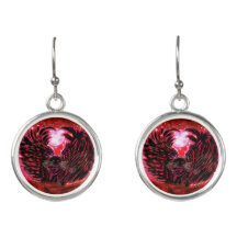 Boucles d'oreilles gothiques pour chats