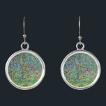 Boucles D'oreilles Gustav Klimt - Pommier<br><div class="desc">Apple Tree I - Gustav Klimt,  Huile sur toile,  1907</div>