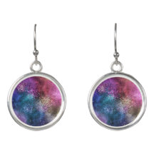 Motif de galaxie coloré